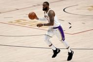 LeBron James #23 of the LA Lakers.